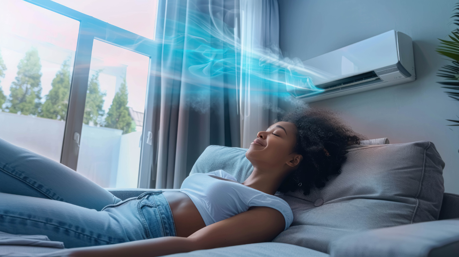 home ac blowing cold air